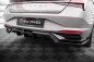 Preview: Maxton Mittlerer Diffusor Heck Ansatz DTM Look für Hyundai Elantra Mk7 schwarz Hochglanz HY-EL-7-RD1G+RD2-G