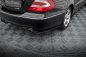 Preview: Maxton Heck Ansatz Flaps Diffusor V.1 für Mercedes-Benz CLK W209 schwarz Hochglanz ME-CLK-209-RSD1-G