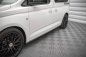 Preview: Maxton Seitenschweller Ansatz für Volkswagen Caddy Mk5 schwarz Hochglanz VW-CA-5-SD1-G