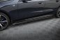Preview: Maxton Seitenschweller Ansatz V.1 BMW 5er M-Paket G60 schwarz Hochglanz BM-5-G60-MPACK-SD1-G