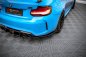 Preview: Maxton Street Pro Heck Ansatz Flaps Diffusor für BMW M2 F87 BM287MCOMPCNC-RSD1BRB