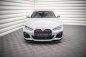 Preview: Maxton Front Ansatz V.1 für BMW 4er / i4 Gran Coupe M-Paket G26 schwarz Hochglanz BM-4-G26-MPACK-GC-FD1-G
