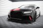 Preview: Maxton Front Flaps Audi A7 RS7 Look C7 schwarz Hochglanz AUA7C7RS7LOOKCNC-FSF1-G