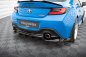 Preview: Maxton Mittlerer Cup Diffusor Heck Ansatz V.1 Toyota GR86 Mk1 schwarz Hochglanz TO-GR86-1-RD1G+RD4-G