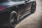 Preview: Maxton Seitenschweller Ansatz für V.1 für Porsche Panamera Turbo 970 Facelift schwarz Hochglanz PO-PA-970-T-SD1-G