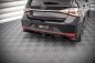 Preview: Maxton Mittlerer Diffusor Heck Ansatz DTM Look für Hyundai I20 N Mk3 schwarz Hochglanz HY-I20-3-N-RSD1G+RD1-G