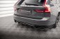 Preview: Maxton Mittlerer Diffusor Heck Ansatz DTM Look für Volvo V90 R-Design Mk2 schwarz Hochglanz VO-V90-2-RDESIGN-RD1G+RD2-G