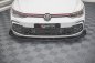 Preview: Maxton Flaps Volkswagen Golf 8 GTI schwarz Hochglanz VWGO8GTICNC-FSF1-G