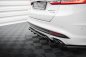 Preview: Maxton Mittlerer Cup Diffusor Heck Ansatz Ford Mondeo Sport Mk5 Facelift / Fusion Sport Mk2 Facelift schwarz Hochglanz FO-MO-5F-SPORT-RD1G+RD2-G