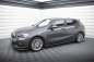Preview: Maxton Seitenschweller Ansatz BMW 1er F40 schwarz Hochglanz BM-1-40-SD1-G
