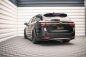 Preview: Maxton Mittlerer Diffusor Heck Ansatz DTM Look für Toyota Avensis Mk3 Facelift schwarz matt TO-AV-3F2-RD1T+RD2-T
