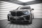 Preview: Maxton Front Ansatz V.2 für BMW  X5M F95 schwarz Hochglanz BM-X5M-05-FD2-G