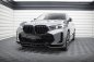 Preview: Maxton Front Ansatz V.2 BMW X6 M-Paket G06 Facelift schwarz Hochglanz BM-X6-G06F-MPACK-FD2G+FD2R-G