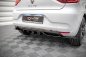 Preview: Maxton Mittlerer Diffusor Heck Ansatz DTM Look für Renault Clio Mk5 schwarz Hochglanz RE-CL-5-RSD1G+RD1-G