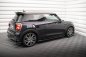 Preview: Maxton Seitenschweller Ansatz für Mini Cooper S F56 Facelift schwarz Hochglanz MC-S-3F-56-JCW-SD1-G