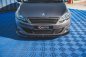 Preview: Maxton Front Ansatz V.2 für Peugeot 308 Mk2 Facelift schwarz Hochglanz PE-308-2F-FD2-G