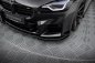 Preview: Maxton Front Flaps BMW M2 G87 schwarz Hochglanz BMM2G87CNC-FSF1-G
