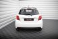 Preview: Maxton Mittlerer Cup Diffusor Heck Ansatz Toyota Yaris Mk3 Facelift schwarz Hochglanz TO-YA-3-RD1-G