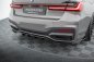Preview: Maxton Mittlerer Cup Diffusor Heck Ansatz V.2 BMW 7 M-Paket G11 / G12 Facelift schwarz Hochglanz BM-7-11F-MPACK-RD3G+RD4-G