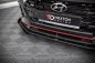 Preview: Maxton Street Pro Front Ansatz +Flaps für V.1 + Flaps Hyundai I20 N Mk3 schwarz Hochglanz HYI203NCNC-FD1B+FSF1-G