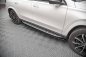 Preview: Maxton Seitenschweller Ansatz für Mercedes-Benz GLS AMG-Line X167 schwarz Hochglanz ME-GLS-167-AMGLINE-SD1-G