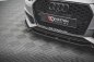 Preview: Maxton Front Ansatz V.3 für Audi S4 / A4 S-Line B9 schwarz Hochglanz AU-A4-B9-SLINE-FD3-G