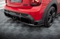 Preview: Maxton Heck Ansatz Flaps Diffusor für Mini Cooper S John Cooper Works F56 Facelift schwarz Hochglanz MC-3F-56-JCW-5D-RSD1-G