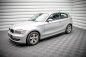 Preview: Maxton Seitenschweller Ansatz V.2 BMW 1er E81 Facelift schwarz Hochglanz BM-1-81F-SD2-G