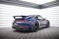 Preview: Maxton Mittlerer Diffusor Heck Ansatz DTM Look für V.1 Porsche 911 Carrera Aero 992 schwarz Hochglanz PO-911-992-CA-AERO-RD1G+RD3-G