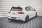 Preview: Maxton Racing Heck Ansatz Flaps Diffusor +Flaps für Volkswagen Golf 8 GTI schwarz Hochglanz VWGO8GTICNC-RSD1BRB+RSF1-G