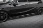 Preview: Maxton Street Pro Seitenschweller Ansatz Mercedes-Benz A AMG-Line W176 Facelift MEA176FAMGLINECNC-SD1BRB