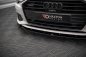 Preview: Maxton Front Ansatz V.1 für Audi A6 C8 schwarz Hochglanz AU-A6-C8-FD1-G