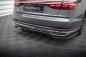 Preview: Maxton Mittlerer Cup Diffusor Heck Ansatz Audi A8 D5 schwarz Hochglanz AU-A8-D5-RD1G+RD2-G