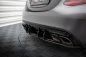 Preview: Maxton Street Pro Heckschürze Mercedes-AMG C63 Limousine / Kombi W205 Facelift MEC205F63CNC-RS1BRB