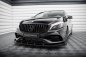 Preview: Maxton Front Flaps Mercedes-Benz A AMG-Line W176 Facelift schwarz Hochglanz MEA176FAMGLINECNC-FSF1-G