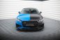 Preview: Maxton Front Ansatz V.1 Audi TT S / TT S-Line 8S Facelift schwarz Hochglanz AU-TT-3F-S-FD1-G