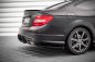 Preview: Maxton Heck Ansatz Flaps Diffusor für Mercedes-Benz C Coupe  AMG-Line C204 schwarz Hochglanz ME-C-204F-AMGLINE-C-RSD1-G