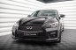Preview: Maxton Front Ansatz V.1 für Infiniti Q50 S Mk1 schwarz Hochglanz IN-Q50S-1-FD1-G