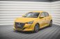 Preview: Maxton Front Ansatz V.2 für Peugeot 208 Mk2 schwarz Hochglanz PE-208-2-FD2-G