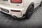 Preview: Maxton Heck Ansatz Flaps Diffusor für Mini Cooper Clubman John Cooper Works F54 Facelift schwarz Hochglanz MC-CM-2F-JCW-RSD1-G