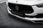 Preview: Maxton Front Ansatz V.1 Maserati Ghibli Mk3 Facelift schwarz Hochglanz MA-GH-1F-FD1-G