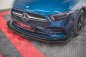 Preview: Maxton Front Ansatz V.3 für Mercedes A35 AMG / AMG-Line W177  schwarz Hochglanz ME-A-177-35-FD3-G