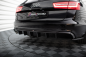 Preview: Maxton Diffusor Heck Ansatz Audi A6 Avant C7 (Einseitige Doppelauspuffversion) AU-A6-C7-AV-RS1GOO_