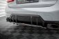 Preview: Maxton Mittlerer Diffusor Heck Ansatz DTM Look für V.1 BMW M340i G20 / G21 Facelift schwarz Hochglanz BM-3-20F-M-RD1G+RD2-G
