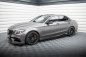 Preview: Maxton Seitenschweller Ansatz Mercedes-AMG C63 Limousine / Kombi W205 Facelift schwarz Hochglanz ME-C-205F-63-SD1-G