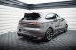 Preview: Maxton Mittlerer Cup Diffusor Heck Ansatz Porsche Cayenne SUV / Coupe Mk3 Facelift schwarz Hochglanz PO-CAY-3F-RD1-G