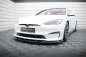 Preview: Maxton Front Ansatz V.3 Tesla Model S Plaid Mk1 Facelift schwarz Hochglanz TE-MODELS-1F2-PL-FD3-G