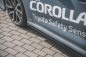 Preview: Maxton Seitenschweller Ansatz für Toyota Corolla XII Limousine schwarz Hochglanz TO-CO-12-S-SD1-G