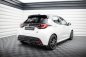 Preview: Maxton Spoiler CAP Abrisskante Toyota Yaris GR Sport Mk4 schwarz Hochglanz TO-YA-4-GRSPORT-CAP1-G
