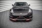 Preview: Maxton Front Ansatz V.1 für Nissan 370Z Nismo Facelift schwarz Hochglanz NI-370Z-NISMO-FD1-G